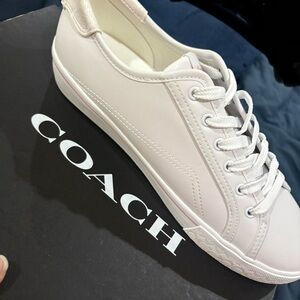 Coach Optic White Citysole Leather Sneakers